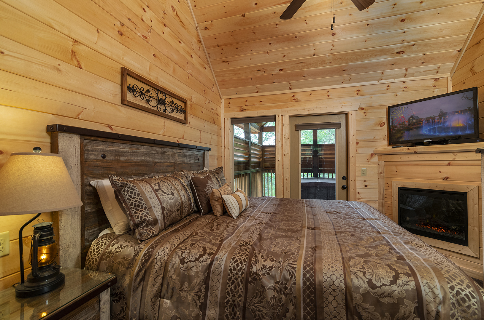 Cozy Cabin Bedroom